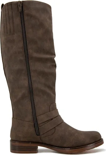 Vista 5 de XOXO Botas de moda de caña ancha Mertle-c para mujer