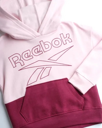 Vista 3 de Reebok Girls' Legging Set - 2 Piece Performance Fleece Hoodie Sweatshirt and Leggings - Active Set for ToddlersGirls, 2T-6X