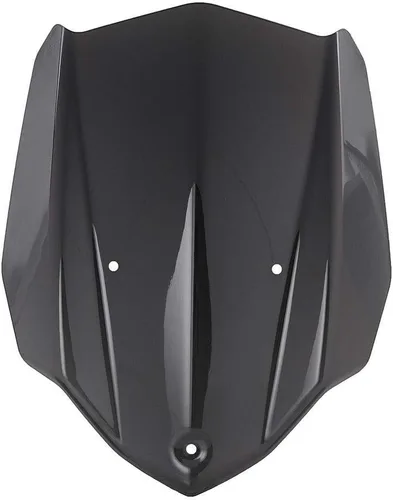 Vista 4 de GLoyer Motorcycle Windshield Compatible with MT 03 MT03 Accessories ABS Windshield WindScreen with Mounting Bracket Compatible with MT-03 2016 2017
