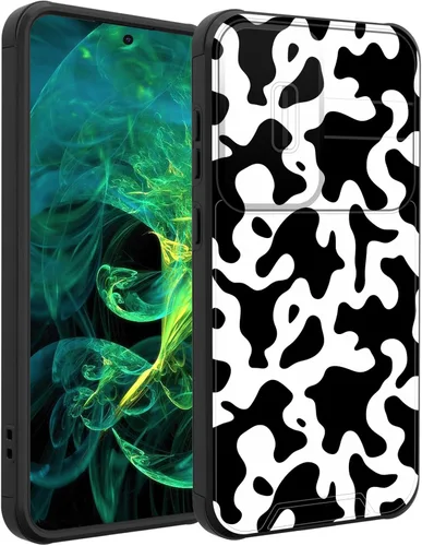 Vista 74 de Funda para Galaxy A16 5G con cubierta para cámara deslizante, resistente de doble capa, híbrida, a prueba de golpes, funda protectora resistente