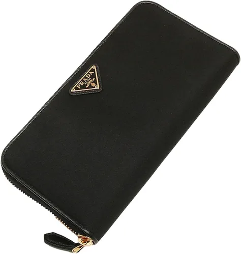 Vista 4 de Prada Tessuto - Cartera con cremallera para mujer 1ML506 Negro