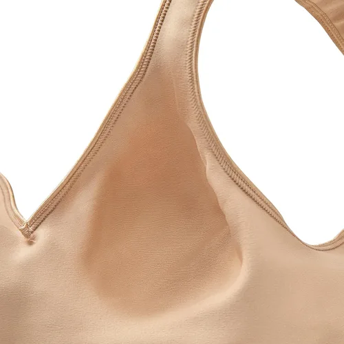 Vista 5 de Hanes Women's Smooth Comfort Wireless Bra, Seamless Full-Coverage T-Shirt Bra, Moisture Wicking, Single & 2-Pack