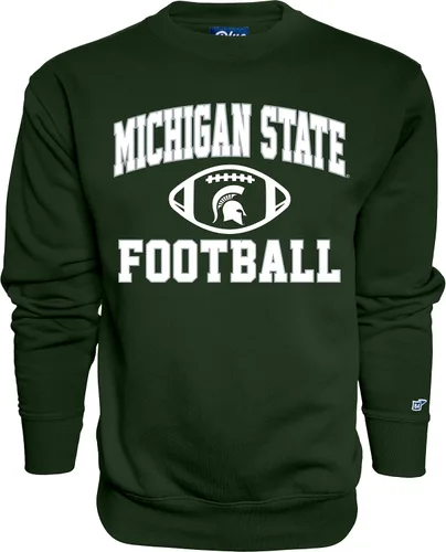Vista 20 de Blue 84 NCAA sudadera de cuello redondo para hombre, color del equipo de fútbol