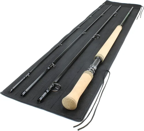 Vista 10 de Wild Water Fly Fishing AX Series Fly Rod IM8 Graphite Blank 3/4/5/6/7/8/9/10/12 wt Rods 5’6”/7/8/9/10/11 ft Lightweight Pole Medium Fast