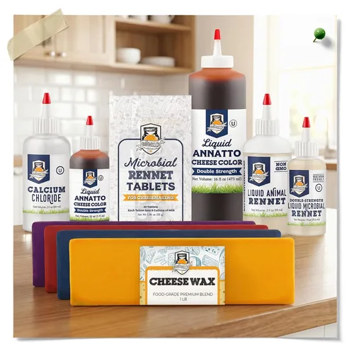 Vista 2 de Tabletas de cuajo microbiano para la fabricación de queso Coagulante de leche vegetariana Fabricación de queso vegano