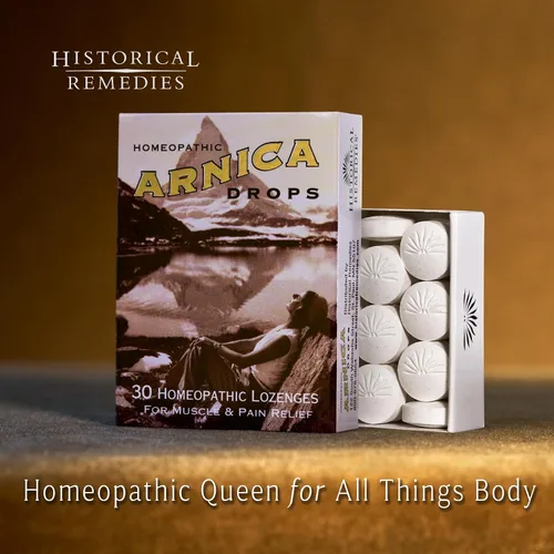 Vista 2 de Gotas de árnica (paquete de 3) Remedio homeopático de primeros auxilios para lesiones, dolor muscular y fatiga Sabor orgánico a mandarina