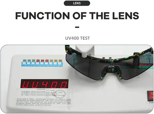 Vista 7 de Gafas de sol de ciclismo UV400 al aire libre para hombres, mujeres, adultos, jóvenes, niños y niñas, béisbol y softbol