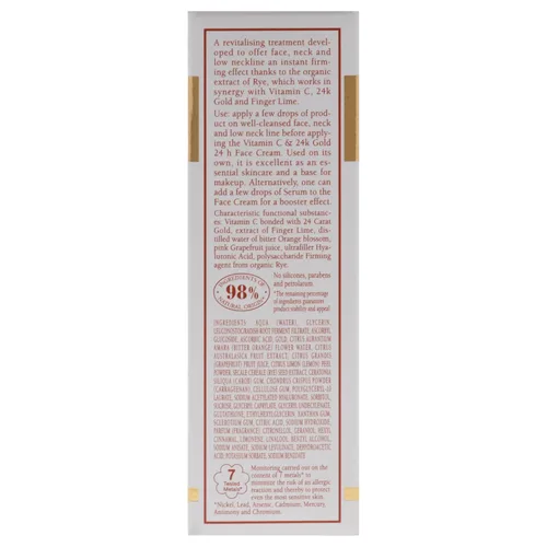 Vista 5 de L'Erbolario Suero facial con vitamina C y oro de 24 quilates – Suero revitalizante e hidratante antienvejecimiento para la cara – Acabado suave