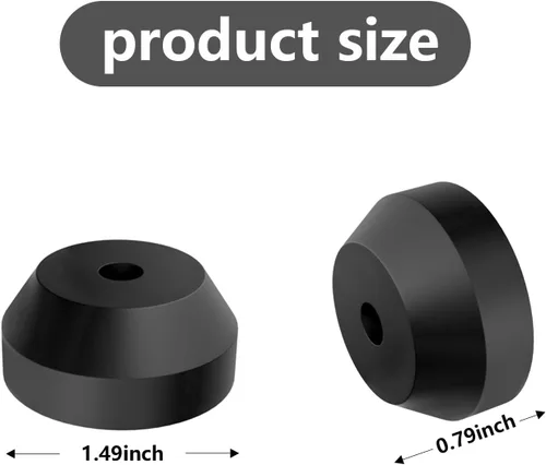Vista 2 de Adaptador de 45 discos para tocadiscos de 45 RPM para tocadiscos de vinilo de 7 pulgadas, accesorios para tocadiscos de aluminio macizo