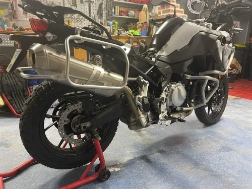 Vista 7 de Portaequipajes para alforjas laterales de motocicleta, marco para BMW F850GS F 750 850 GS F750GS F750 F850 Gs Top Box Case Alforja Soporte Alforja