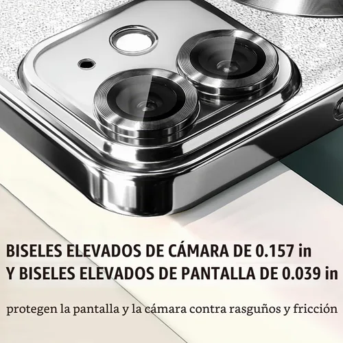 Vista 6 de Misscase Funda magnética con purpurina para iPhone 11 compatible con MagSafe, protección completa, delgada, a prueba de golpes, antiarañazos
