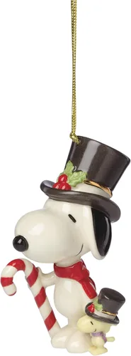 Vista 24 de Lenox 897746 Figura Iluminada de Navidad de Peanuts, Decoraciones de Navidad, Decoración