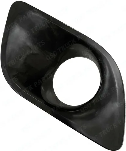 Vista 2 de QSC Truck Parts Parachoques Auxiliar Luz Negro Bisel Par Izquierdo y Derecho Compatible con Kenworth T680