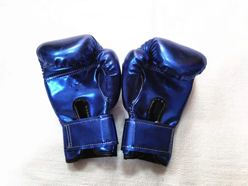 Vista 4 de SSDXY Guantes de boxeo para niños de dibujos animados artes marciales mixtas guantes de entrenamiento de boxeo de piel sintética para niños y niñas