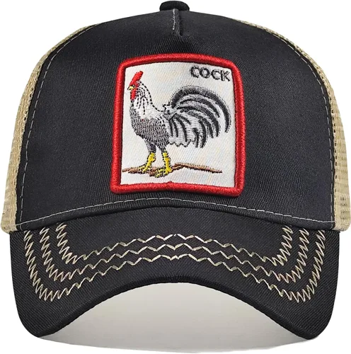 Vista 2 de Sombreros de animales para hombres y mujeres, gorra de granja genial para adultos y hermanos, regalos ideales