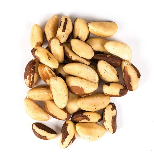 Vista 8 de Jaybee's Nueces de Brasil saladas tostadas – (32 onzas) Ideal para uso