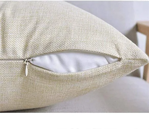 Vista 6 de Mugod Funda de almohada cuadrada de lino con patrón de rayas verde esmeralda y blanco, para el hogar, para hombres, mujeres, dormitorio, sala