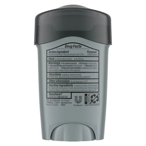 Vista 6 de Degree Clinical Protection Desodorante antitranspirante 72 horas de protección contra el sudor y el olor, unisex, en barra, aroma fresco