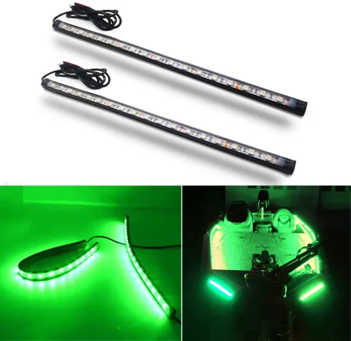 Vista 9 de Boaton Luces de navegación LED para barco marino, luces de pesca nocturna, sin taladrar, luces de arco para cubierta, luces de cortesía, luces