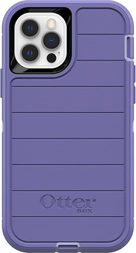Vista 7 de Funda OtterBox Defender Series para iPhone 12 e iPhone 12 Pro (Solamente) - Solo Funda - Protección de Defensa Microbiana - Embalaje No Minorista
