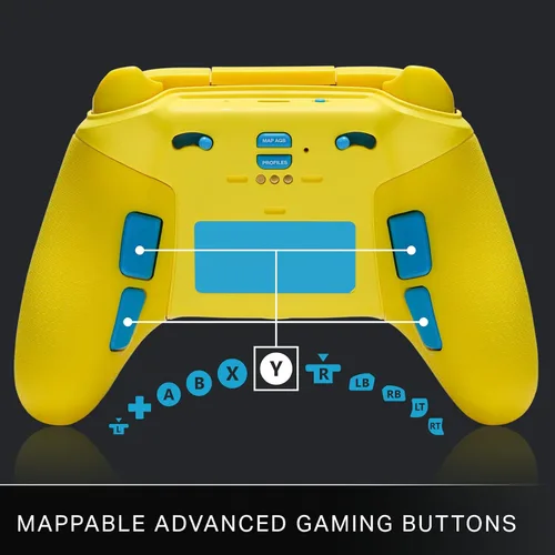 Vista 5 de PowerA Wireless Controller for Xbox Series XS - PAC-MAN SE, hall effect thumbsticks, low latency wireless, officially licensed, works with Xbox One