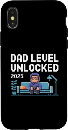 Vista 5 de iPhone XR Dad Level Unlocked 2025 First Time Soon To Be Gamer Daddy Case
