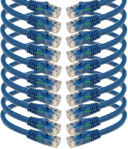 Vista 9 de iMBAPrice - Cable de categoría 6 - Paquete de 10
