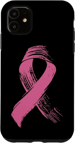 Vista 8 de iPhone 16 Cinta Rosa Cáncer de Mama - Estuche de Concientización sobre el Cáncer de Mama