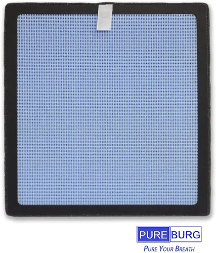 Vista 3 de PUREBURG Filtros de repuesto compatibles con el purificador de aire YIOU R1 P1802 y purificador de aire Elechomes P1801, paquete de 2 filtros H13