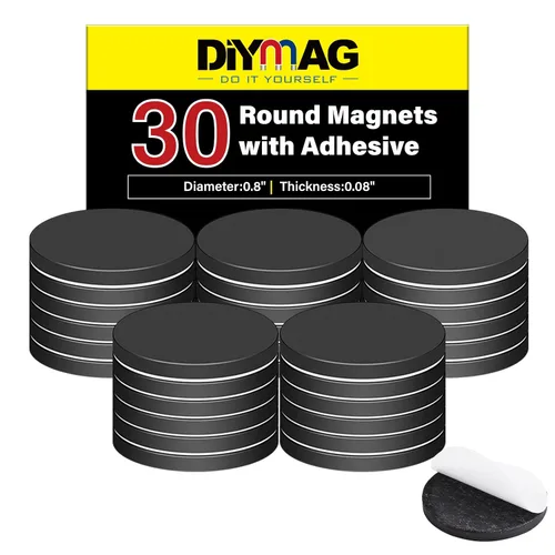Vista 13 de DIYMAG Ganchos Magnéticos, 30 Libras Resistente de Servicio Pesado Gancho Magnético de Crucero para Aula, Refrigerador, Colgado, Cabinas, Parrilla