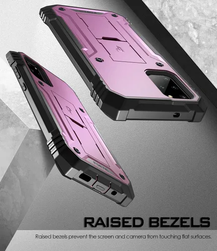 Vista 6 de Poetic Revolution Series - Funda para Samsung Galaxy S20 Plus/Galaxy S20+, cuerpo completo, resistente, de doble capa, a prueba de golpes