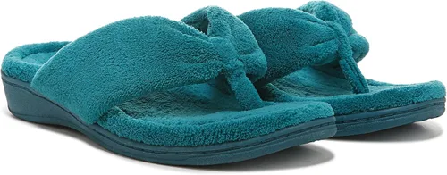 Vista 2 de Vionic - Indulge Gracie - Pantuflas para mujer con soporte ortopédico oculto para arco ortopédico