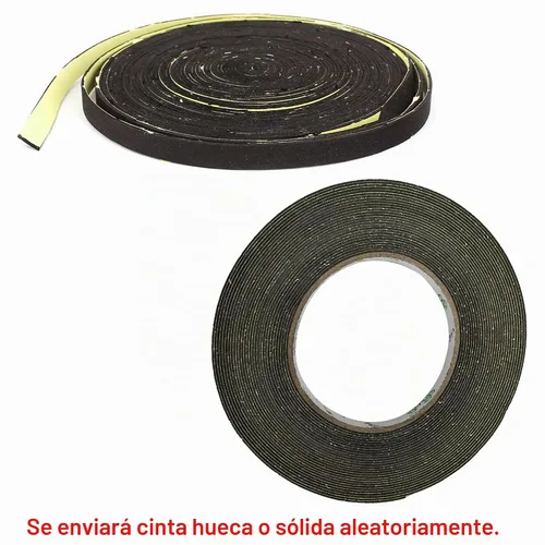 Vista 2 de uxcell a15011200ux0430 Negro 10m 33ft Longitud altavoz de coche cinta de sellado
