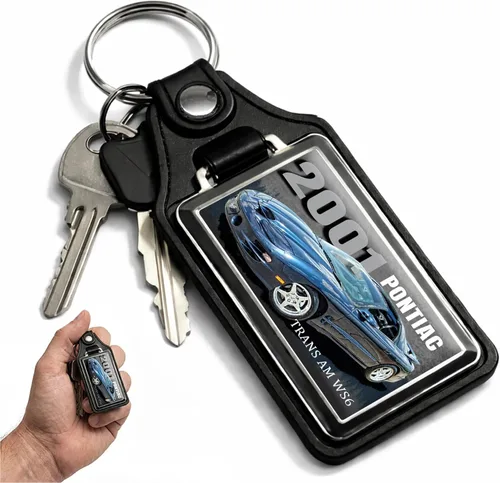Vista 19 de Brotherhood Car Key Chain for Trans Am Firebird - Classic Models Keychain for Men and Women Gift Key Ring