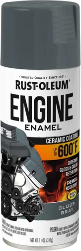 Vista 20 de Rust-Oleum 366428-6PK - Pintura en aerosol de esmalte para motor, 11 onzas, aluminio, (paquete de 6)