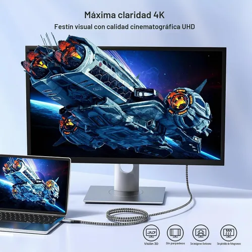 Vista 8 de ZeroneTeck Cable USB C de 6 pulgadas 0.5 pies, Transferencia de Datos de Alta Velocidad 20Gbps Corto, Cable USB C 3.2 Gen 2×2 100W PD de Carga
