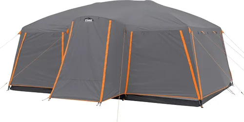 Vista 10 de CORE Tienda de campaña para camping familiar 10 personas/11 personas/12 personas grandes para múltiples habitaciones, tiendas de campaña