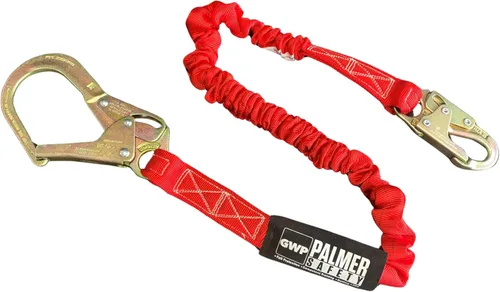 Vista 11 de Palmer Safety ATERET Bundle - Arnés de Seguridad de Cuerpo Completo 1D, Cordón de Seguridad de 6', Correa de Anclaje de 4', Kit de Detención Cumple