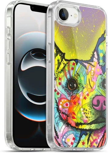 Vista 268 de Oficial Dean Russo perros 3 suave funda de Gel para Apple Iphone 7 Plus/8 Plus, Amy