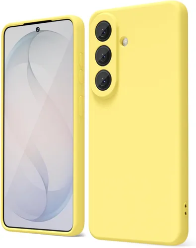 Vista 447 de oakxco Funda para teléfono Samsung Galaxy S8 de silicona líquida, delgada y fina de gel de goma suave TPU cubierta protectora simple llana