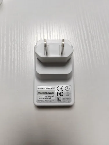 Vista 8 de Amplificador de señal WiFi de 300 Mbps, cubre hasta 4500 pies cuadrados y 45 dispositivos, amplificador de Internet repetidor WiFi con puerto