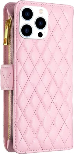 Vista 8 de Asuwish Funda de teléfono para iPhone 14 Pro de 6.1 pulgadas con protector de pantalla de vidrio templado y tarjetero de cuero con tapa
