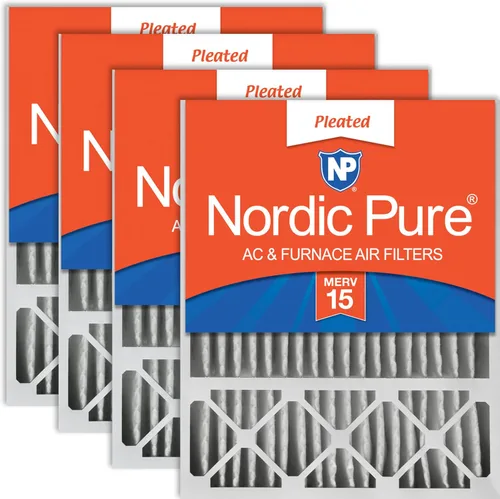 Vista 31 de Nordic Pure 20 x 25 x 5 (tamaño real: 19 3/4 x 24 3/4 x 4 3/8) Lennox X6673 X6675 Filtro Merv 8 de repuesto para reducción de olores 2