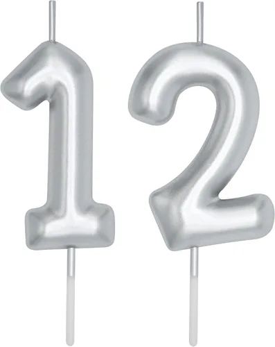 Vista 320 de DERVENTA Vela con números de 2.36 pulgadas, decoración perfecta para cumpleaños, brunch, postre, pastel, 1 pieza (número 0 rosa)