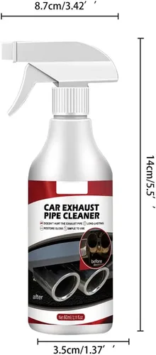 Vista 2 de Zcargel Limpiador exterior de automóvil para automóviles, limpiador de óxido de superficie metálica, agente antioxidante para exteriores, agente