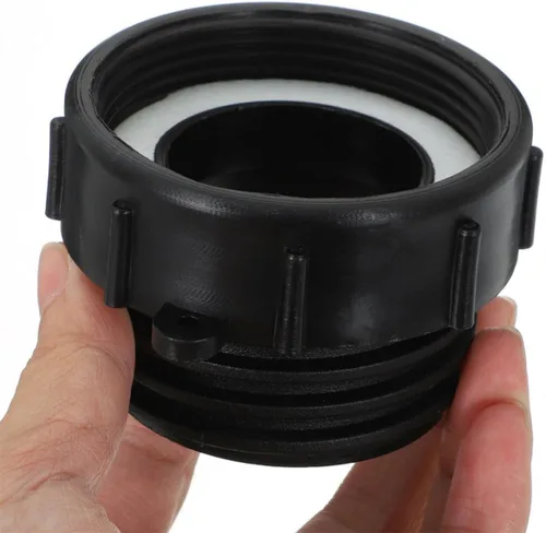 Vista 6 de Ibc Tote Valve Adapter 2 Pack 2 Inch Plastic Thread Converter