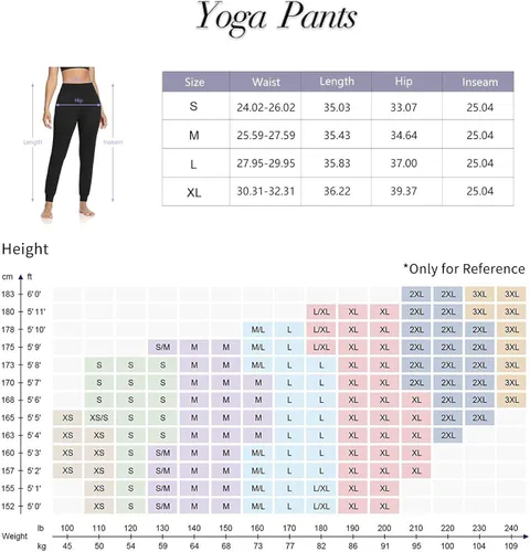 Vista 5 de DIBAOLONG - Pantalones deportivos de yoga para mujer tiro alto ligeros pierna ajustada con bolsillos