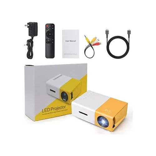 Vista 3 de Mini Proyector Y300 Led Video Beam 600 Lumens