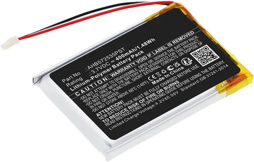Vista 3 de Reemplazo de batería AHB572535PST de 400 mAh compatible con auriculares inalámbricos Bluetooth estéreo con cancelación de ruido Jabra Evolve 75