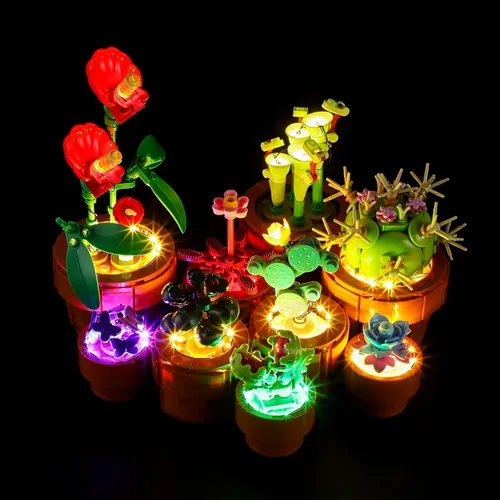 Vista 2 de LIGHTAILING Luz para Lego- 10329 Tiny-Plants - Kit de iluminación LED compatible con el modelo de bloques de construcción Lego - NO incluido